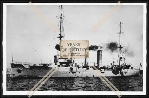 Foto SMS S.M.S. Königsberg 1905 Kleiner Kreuzer der Kaiserlichen Marine