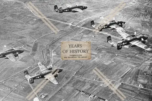 Foto Flugzeug Aircraft Luftbild englische und US Flugzeuge