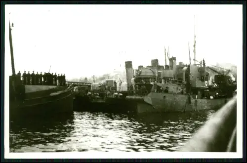 Foto AK - 40. Minensuchflottille - Hilfs-Minensuchboote - Kriegsmarine 1939-1945