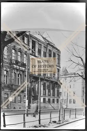 Foto Köln 1944-46 Haus Gebäude Schild ZB 