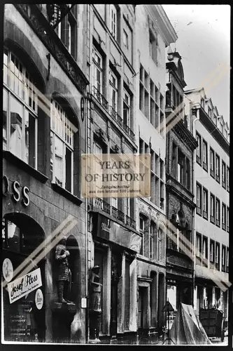 Foto Köln 1944-46 Josef Floss Geschäft Gebäude 