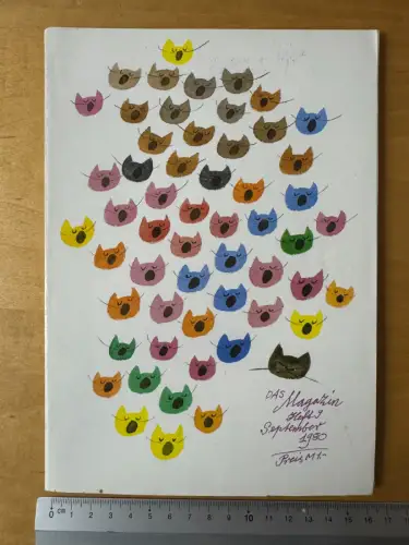 DDR Monatsheft - Das Magazin Heft 9 September 1980 - Kultur Kunst Unterhaltung