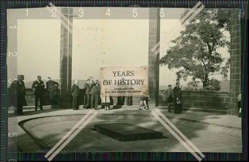 Foto 2x Saarbrücken im Saarland 1931 Denkmal Heldenfriedhof und vieles mehr