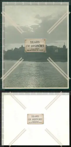 Orig. Foto Bunzlau 1933 Boleslawiec Bunzel Niederschlesien Polen vom Bober Dorf