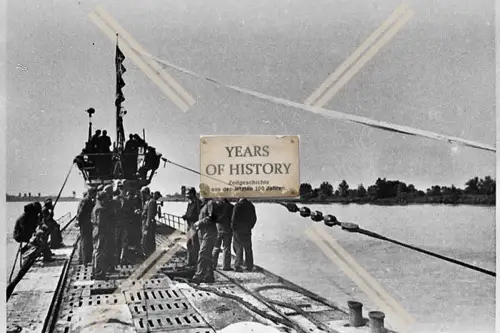 Foto U-Boot Unterseeboot einlaufen 