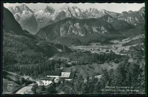 Foto AK - Melleck Landesgrenze - Blick auf Unken & Loferer Steinberge Österreich