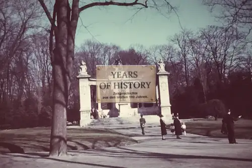 Repro Farbfoto 15x10cm Denkmal Park