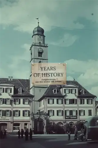 Repro Farbfoto 15x10cm Kirche Dom Straßenansicht Wo ?