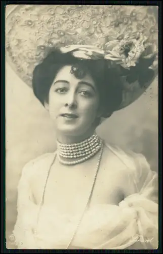 5x AK Postkarten - Jugendstil Damen Frauenporträt Atelierfotografie 1900-20 gel.