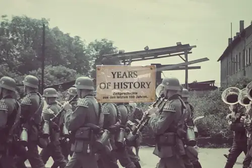 Repro Farbfoto 15x10cm Soldaten Musikkorps Spielmannszug