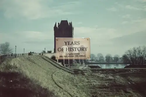 Repro Farbfoto 15x10cm Brücke Kanal Fluss