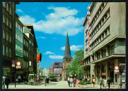 AK Essen Ruhrgebiet, Blick auf die Kettwiger Straße Kirche uvm.