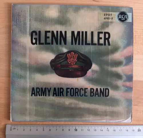 Glenn Miller Army Air Force Band - Cover RCA EPOT 6702-5 - Single 6702-4 Vinyl
