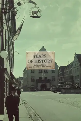 Repro Farbfoto 15x10cm Gasthof Lamm Straßenansicht Wo ?