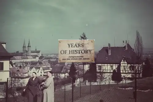 Repro Farbfoto 15x10cm Stadt Gesamtansicht Kirche Straßenansicht Wo ?