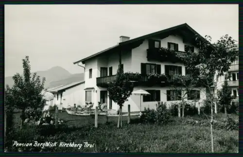AK Kirchberg Tirol Brixental Kitzbüheler Alpen Hotel BERGBLICK Niedermühlbichler