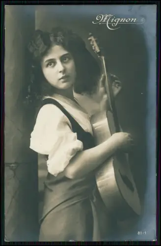 5x AK alte Postkarten Frauen Kinder Motive Jugendstil Porträt 1900-20 gelaufen