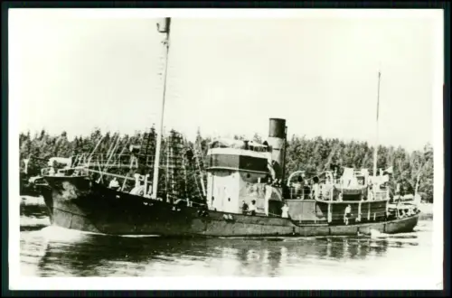 Foto AK - Hilfs-Minensuchboot NO-04 - ex  Skud - Kriegsmarine - 1939-1945