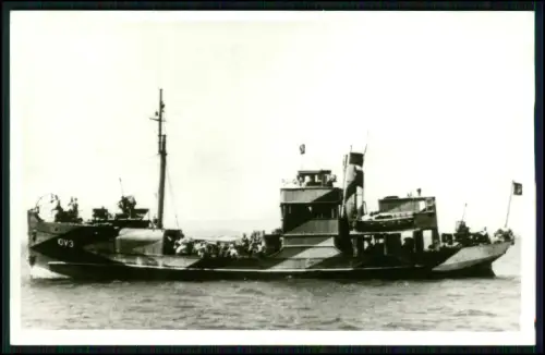 Foto AK - Hilfs-Minensuchboot OV 3L - Einsatz deutsche Kriegsmarine - 1939-1945