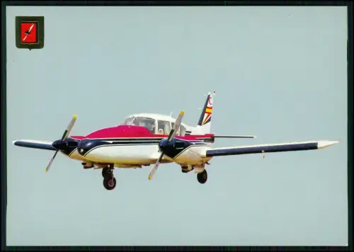 Barcelona Sabadell Piper PA 23 Azteca Bimotor Flugzeug Real Aero Club Spanien PA