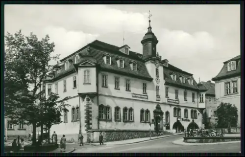 4x Echt Foto AK - Ilmenau Thüringen Rathaus und Kickelhahn Turm DDR Karten u.a.