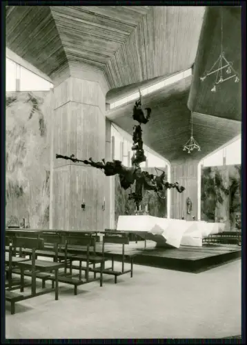 Echt Foto AK - Emmerich am Rhein - Innenraum der Heilig-Geist-Kirche