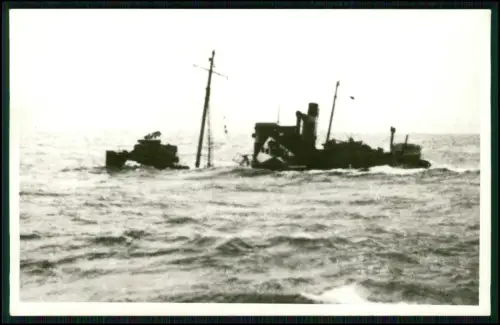 Foto AK - unbekanntes Boot - der Hilfs-Minensuchboote - Kriegsmarine 1939-1945