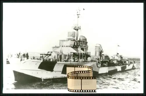 Foto AK - Z 37 - Zerstörer Kriegsmarine Indienststellung 1942 - Germania-Werft