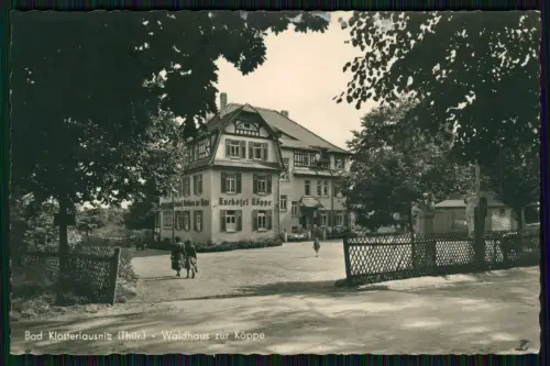 Foto AK Bad Klosterlausnitz in Thüringen Hotel Waldhaus zur Köppe