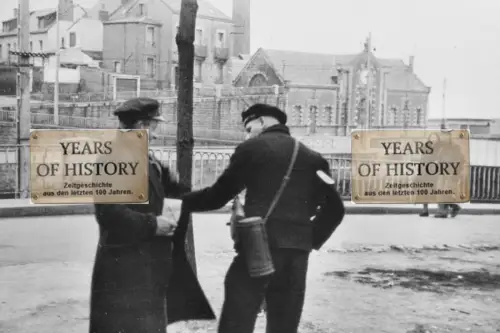 Repro Foto 10x15cm Saint-Nazaire Frankreich Schiffe Hafen zerstört uvm