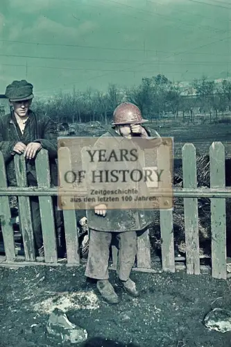 Repro Farb Foto no Original Junge mit Bergmannshelm Don Kuban Terek Kaukasus Ukr