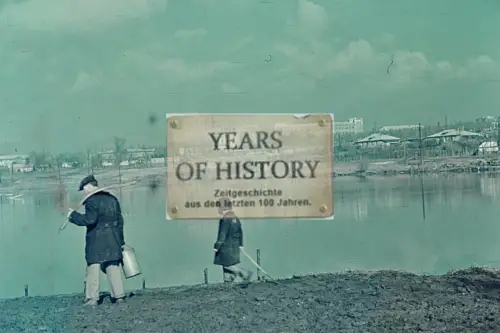 Repro Farb Foto no Original Bergbau Halde Don Kuban Terek Kaukasus Ukraine