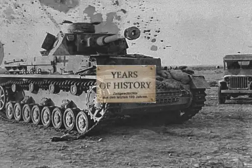 Repro Foto 10x15cm Panzer Tank