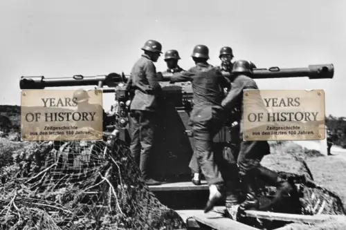 Repro Foto 10x15cm Flak Geschütz Technik Soldaten Luftwaffe uvm.