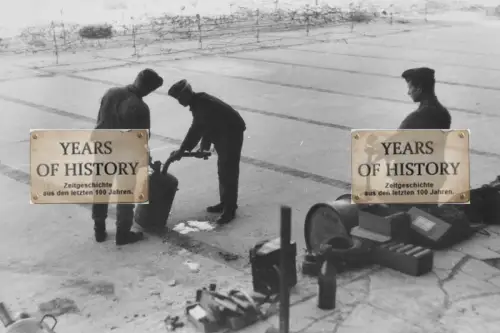 Repro Foto 10x15cm Saint-Nazaire Frankreich Schiffe Hafen zerstört uvm