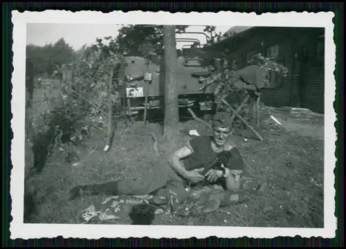 9x Foto - Soldaten Wehrmacht - Vormarsch Belgien Frankreich - 1940-41