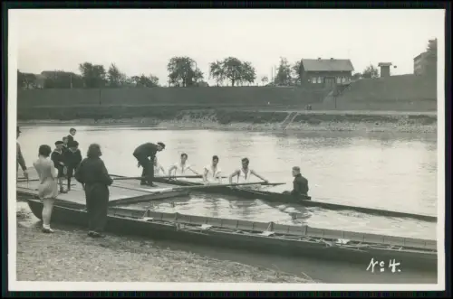 6x Foto - Rudergesellschaft Lahnstein bei Koblenz - Regatten Erlebnisse 1932-36