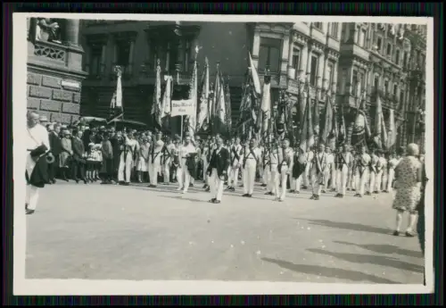 4x Foto Köln Festzug zum 14. Deutschen Turnfest 1928 auch Müngersdorfer Stadion
