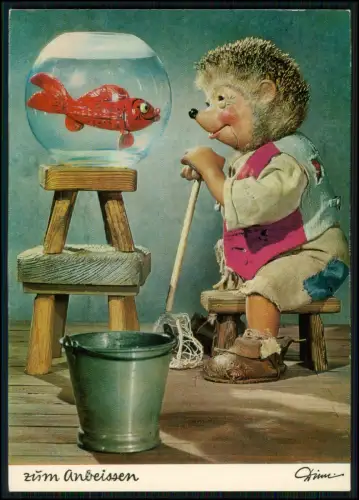 5x AK - Mecki Igel - Diehl-Film München - Humor Spruch Karte - Zeitschrift HÖRZU