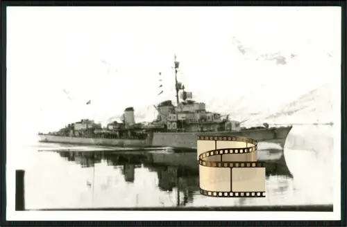 Foto AK - Z 28 - Zerstörer der deutschen Kriegsmarine - 1941 in Dienst gestellt
