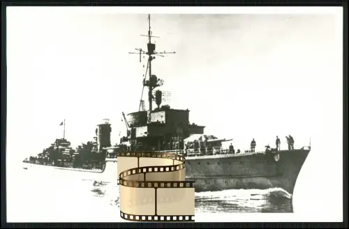 Foto AK - Z 38 - Zerstörer der deutschen Kriegsmarine -  1943 in Dienst gestellt