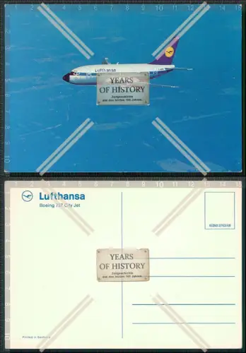 Foto AK Lufthansa Boeing 737 City Jet Passagierflugzeug