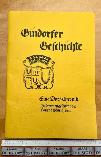 Gindorfer Geschicht - Eine Dorfchronik Conrad Sturm - Gindorf Grevenbroich Erft