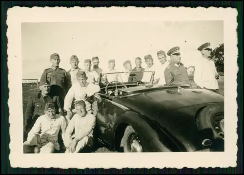 3x Foto - Fahrzeug Auto Oldtimer - Mercedes-Benz Roadster u.a. - 1930er Jahre