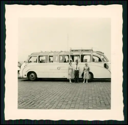 11x Foto - Bus Omnibus - diverse alte Ansichten