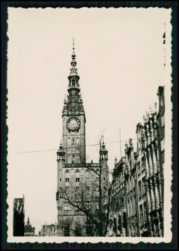 7x Foto - Danzig Gdańsk Polen - diverse Ansichten - um 1940