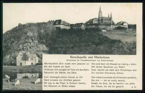 AK - Waldbreitbach - Kreuzkapelle und Marienhaus im Wiedtal Klosteranlage 1910