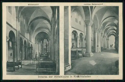 AK - Knechtsteden bei Dormagen - Inneres der Abteikirche im Kloster - 1910