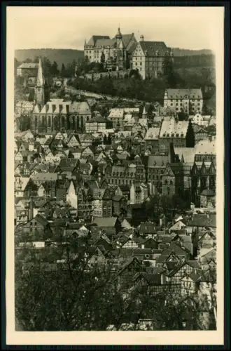 9x AK Postkarten und Fotos - Marburg an der Lahn - verschiedene Ansichten Motive