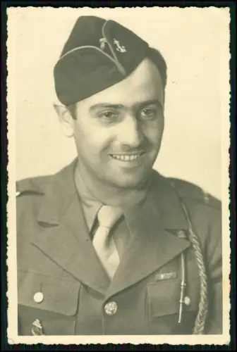 3x Foto AK - Villingen franz. Soldat Porträt - Widmung an Schwester Martha 1945